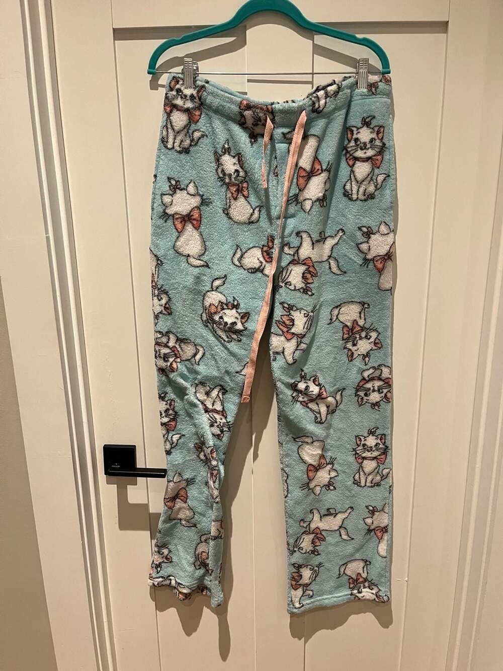 Disney The Aristocats Marie Comfy Fleece Pajama Sleepwear Lounge Pants L